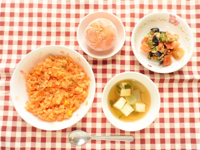 ケチャップライス 太陽の子保育園 東京都羽村市